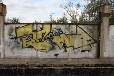 Graffiti Wall in Gera - Photo by geracity - tekno