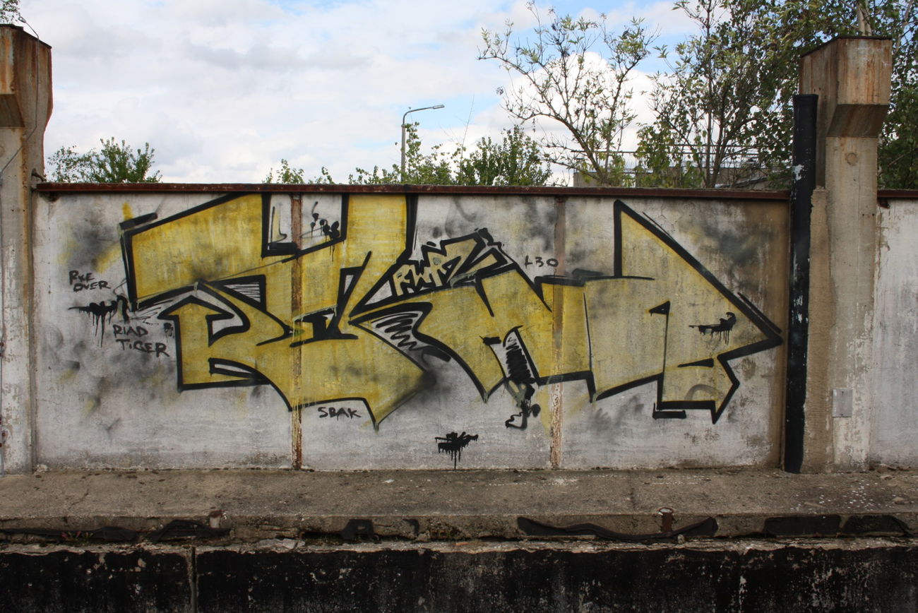 Graffiti Wall in Gera - Photo by geracity - tekno