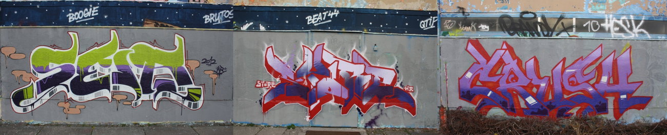 Graffiti Wall in Gera - Photo by geracity - store