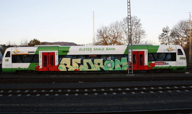 Graffiti Wall in Gera - Photo by geracity - rdm, redröm