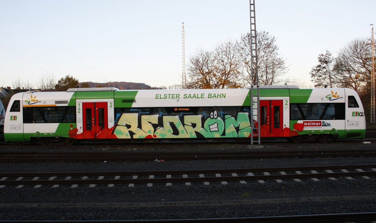 Graffiti Wall in Gera - Photo by geracity - rdm, redröm