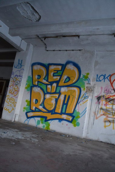 Graffiti Wall in Leipzig - Photo by geracity - rdm, redröm (2015)