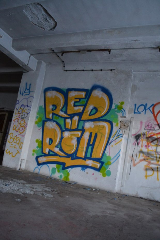 Graffiti Wall in Leipzig - Photo by geracity - rdm, redröm (2015)