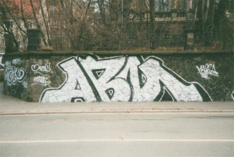 Graffiti Bombing in gera - Photo by geracity - abm