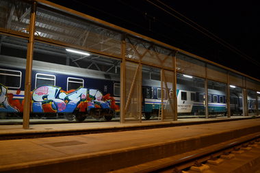 Graffiti Train - Photo by geracity - ser
