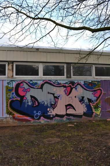 Graffiti Wall in gera - Photo by geracity - dfkt (2014)