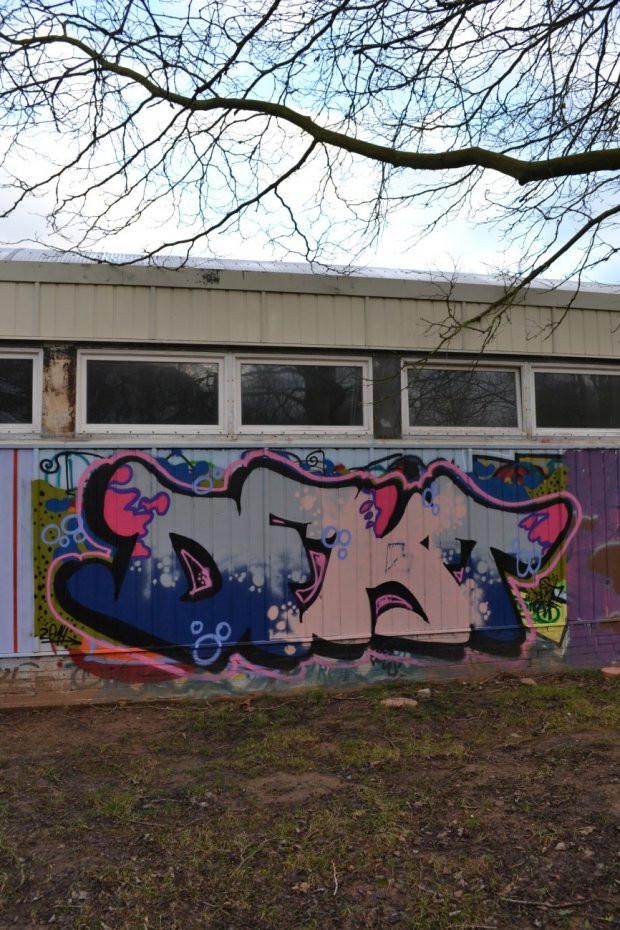 Graffiti Wall in gera - Photo by geracity - dfkt (2014)