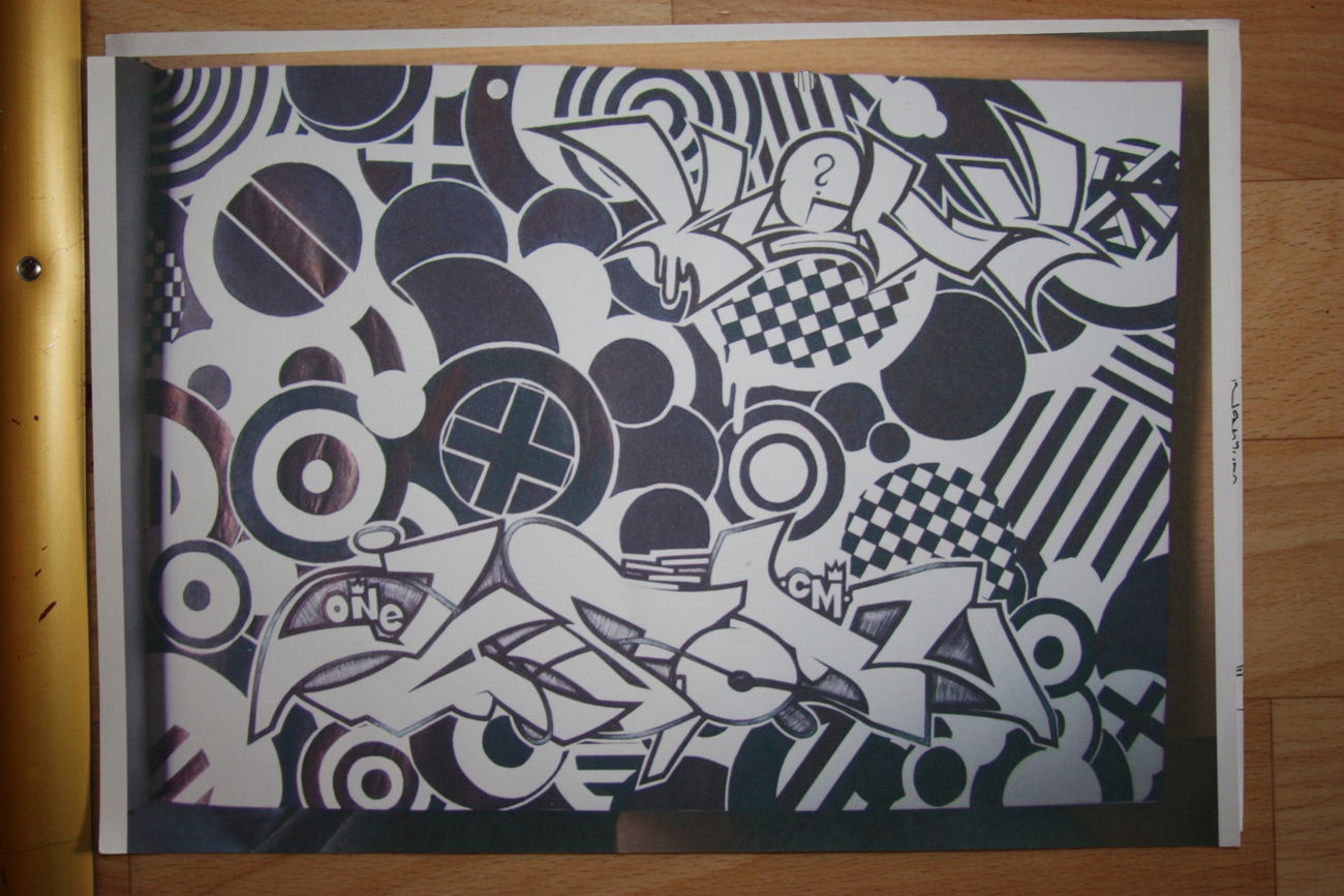 Graffiti Sketch - Photo by geracity - kery, jason