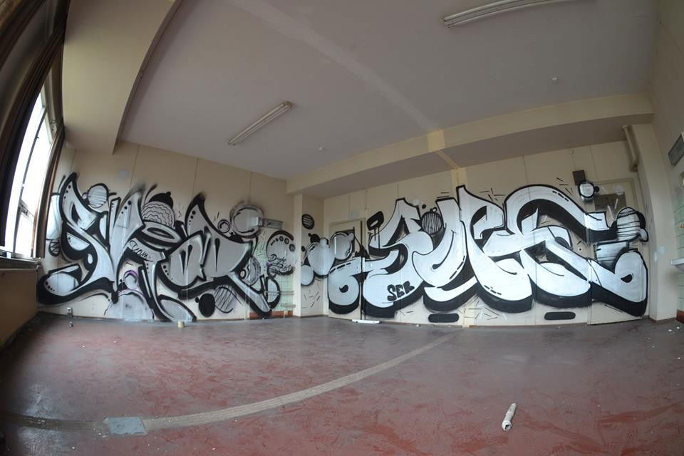 Graffiti Wall in Gera - Photo by geracity - shar, sork