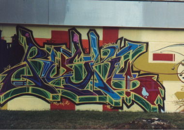 Graffiti Wall in Gera - Photo by geracity - Rusk, Rhs, ukw