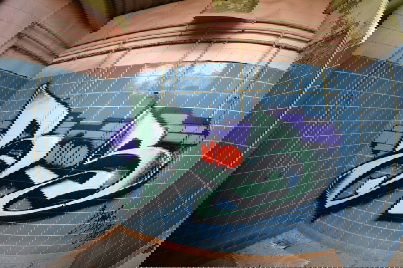 Graffiti Wall in erfurt - Photo by geracity - sunds, sork, ser (2014)