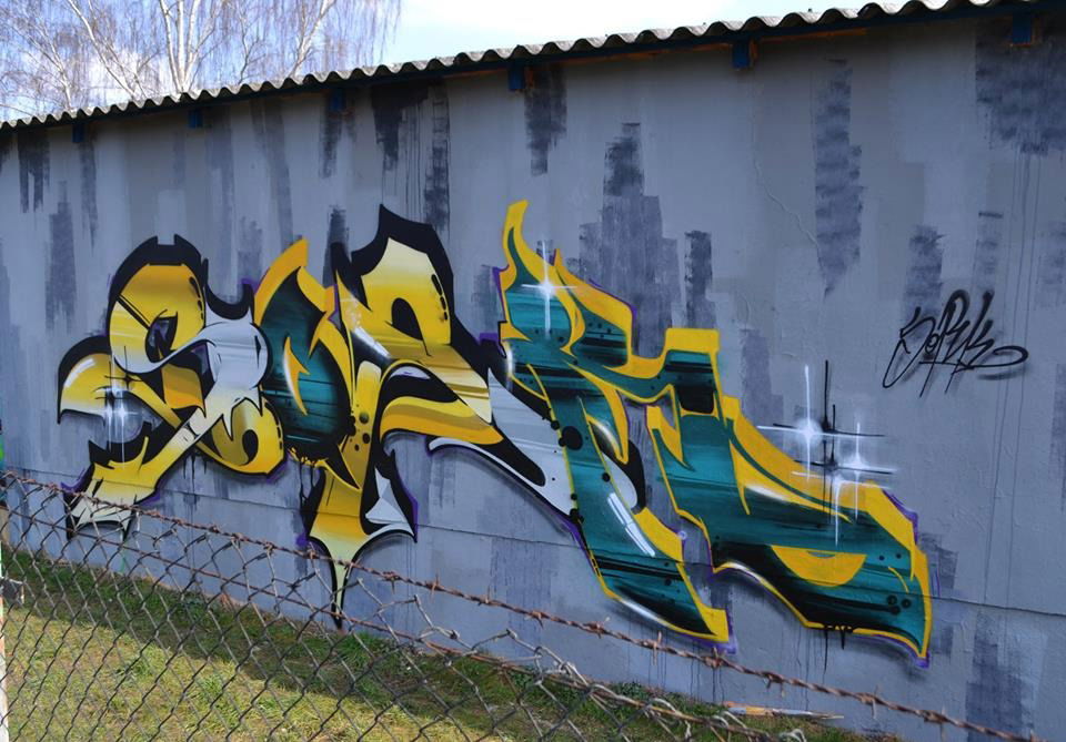 Graffiti Wall in Gera - Photo by geracity - sork, sunds