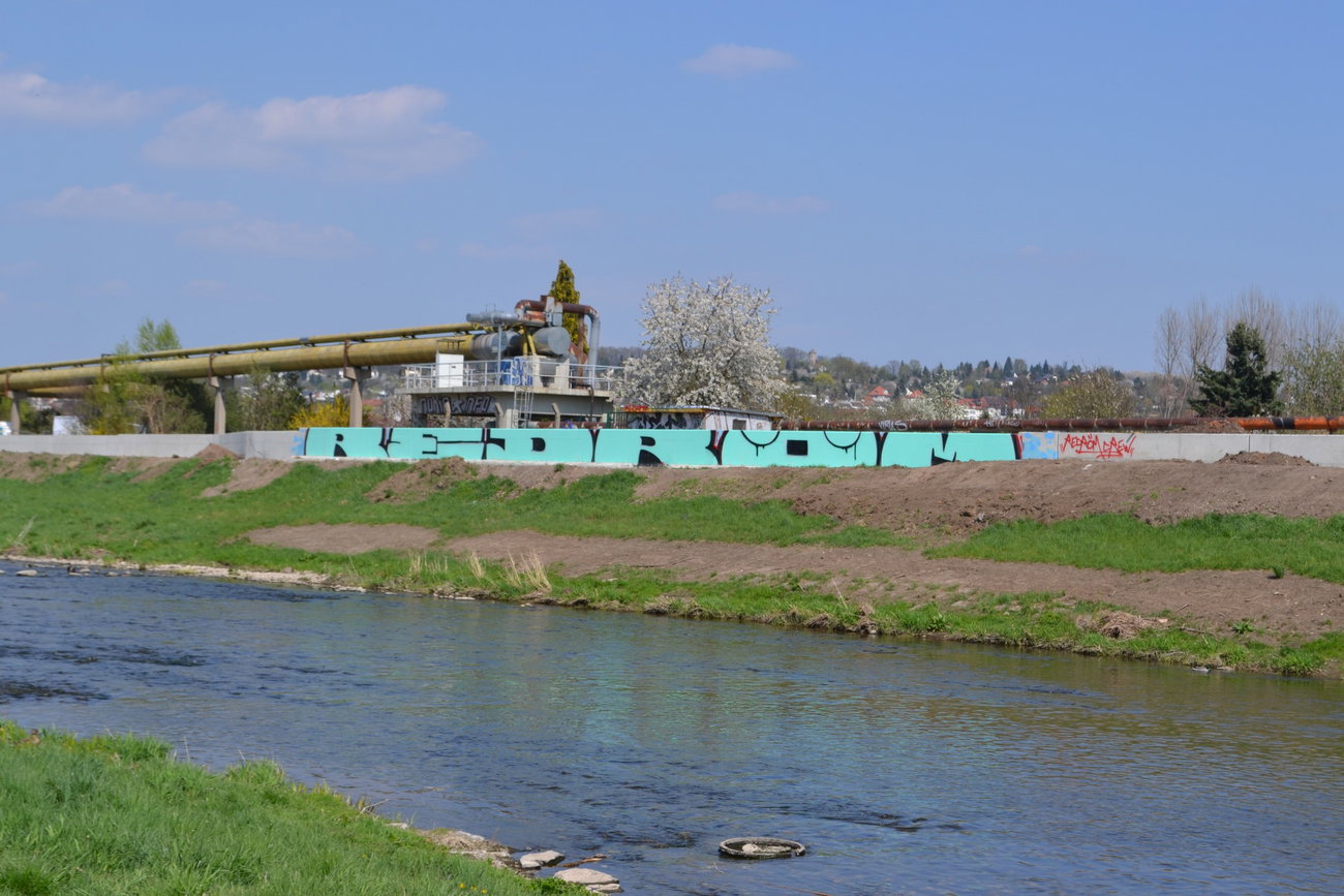 Graffiti Wall in Gera - Photo by geracity - redröm, rdm