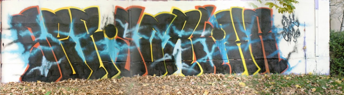 Graffiti Wall in Gera - Photo by geracity - Ser, Sork
