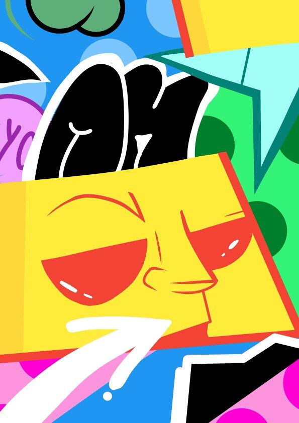 Graffiti Artwork in Malang indonesia - Photo by gethank - dannk, banana, graff (2018)