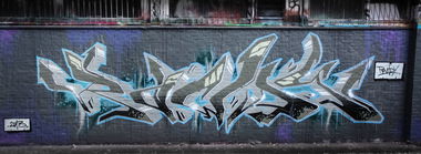 Graffiti Wall - Photo by ghettoklaus - Rowdy (2013)