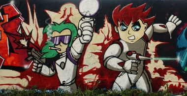 Graffiti Wall - Photo by ghettoklaus