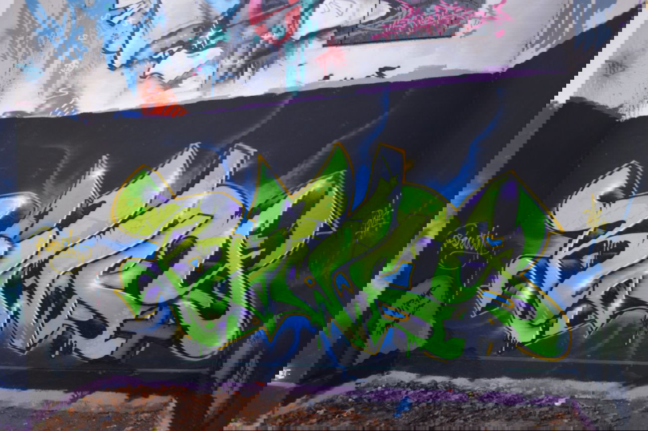 Graffiti Wall - Photo by ghettoklaus