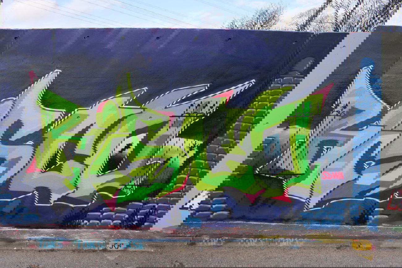 Graffiti Wall - Photo by ghettoklaus - risco