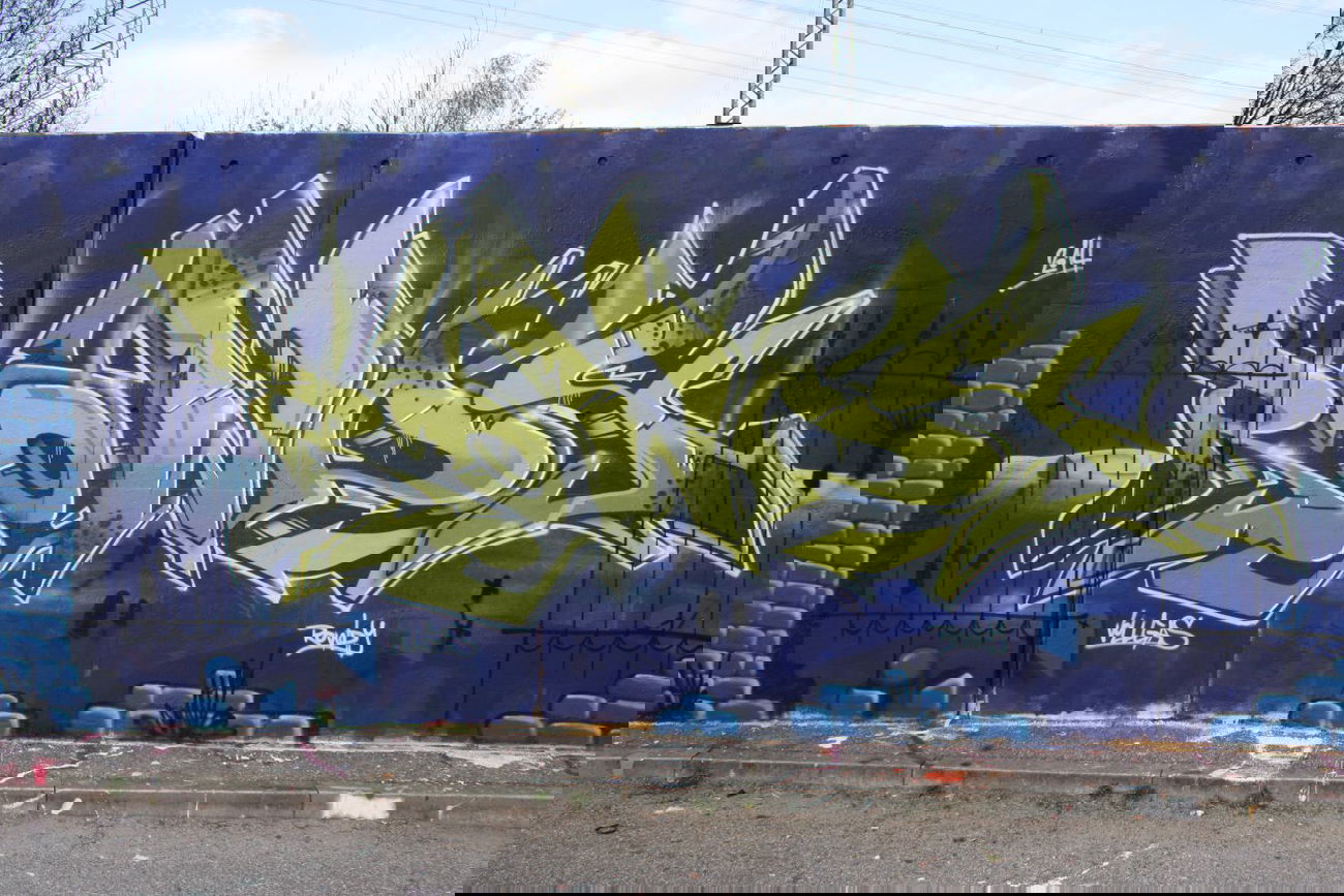 Graffiti Wall - Photo by ghettoklaus - rowdy