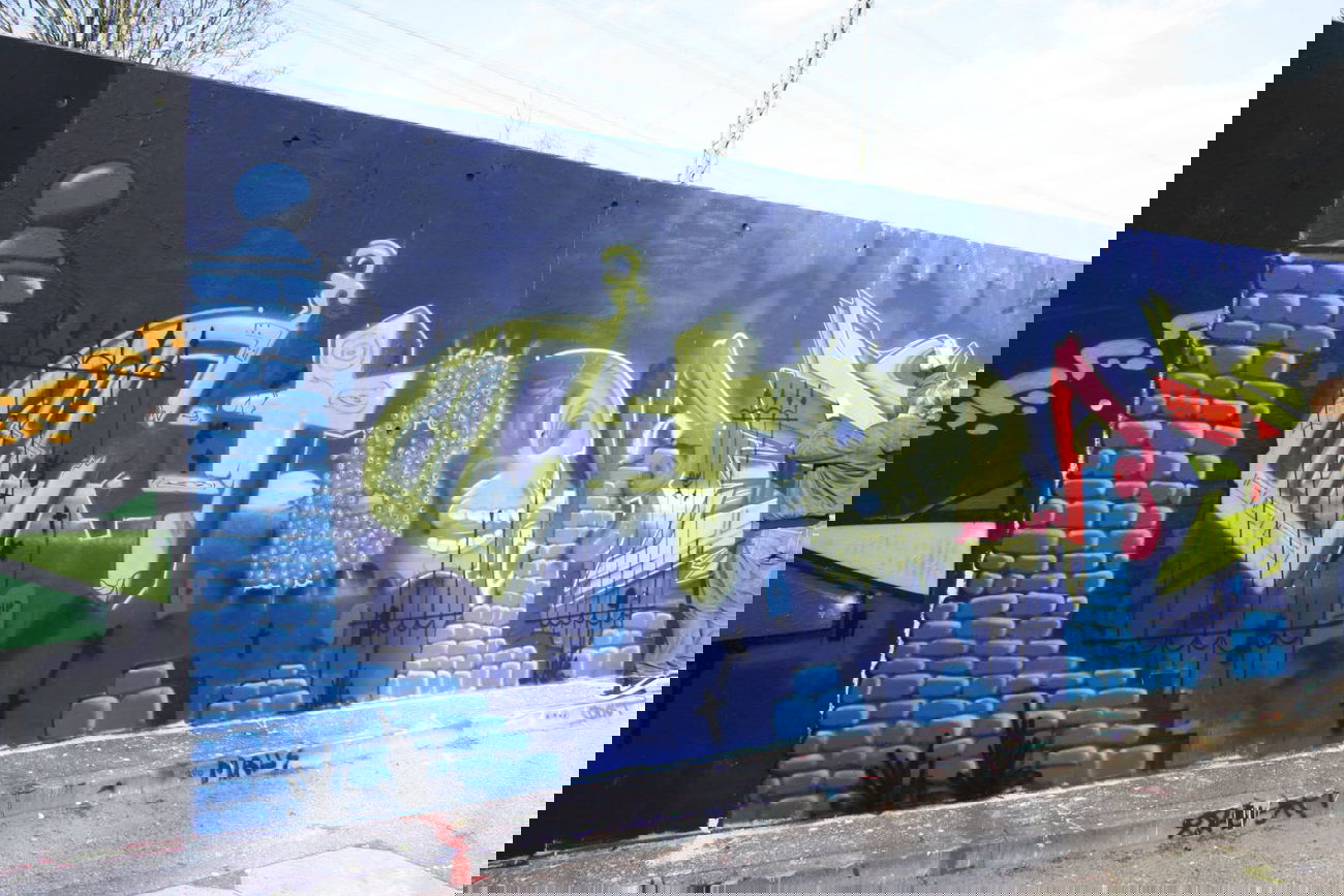 Graffiti Wall - Photo by ghettoklaus