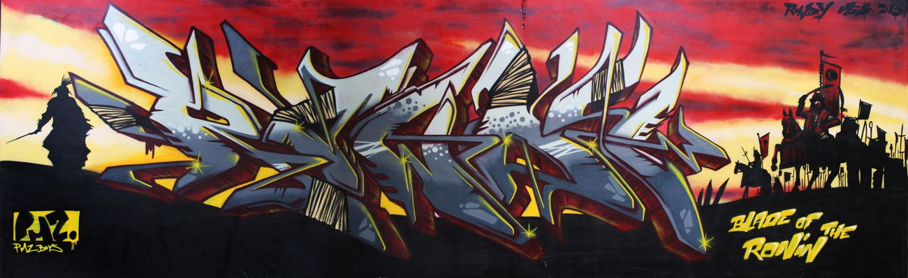 Graffiti Wall - Photo by ghettoklaus - rowdy