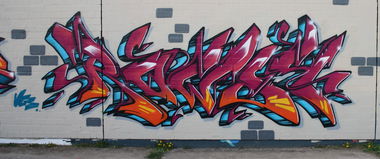 Graffiti Wall - Photo by ghettoklaus - rowdy