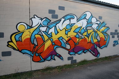 Graffiti Wall - Photo by ghettoklaus - when