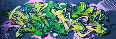 Graffiti Wall - Photo by ghettoklaus - rowdy