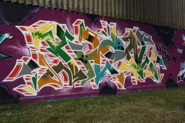 Graffiti Wall - Photo by ghettoklaus