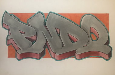 Graffiti Wall - Photo by giant - pndo, pendo, pendolino