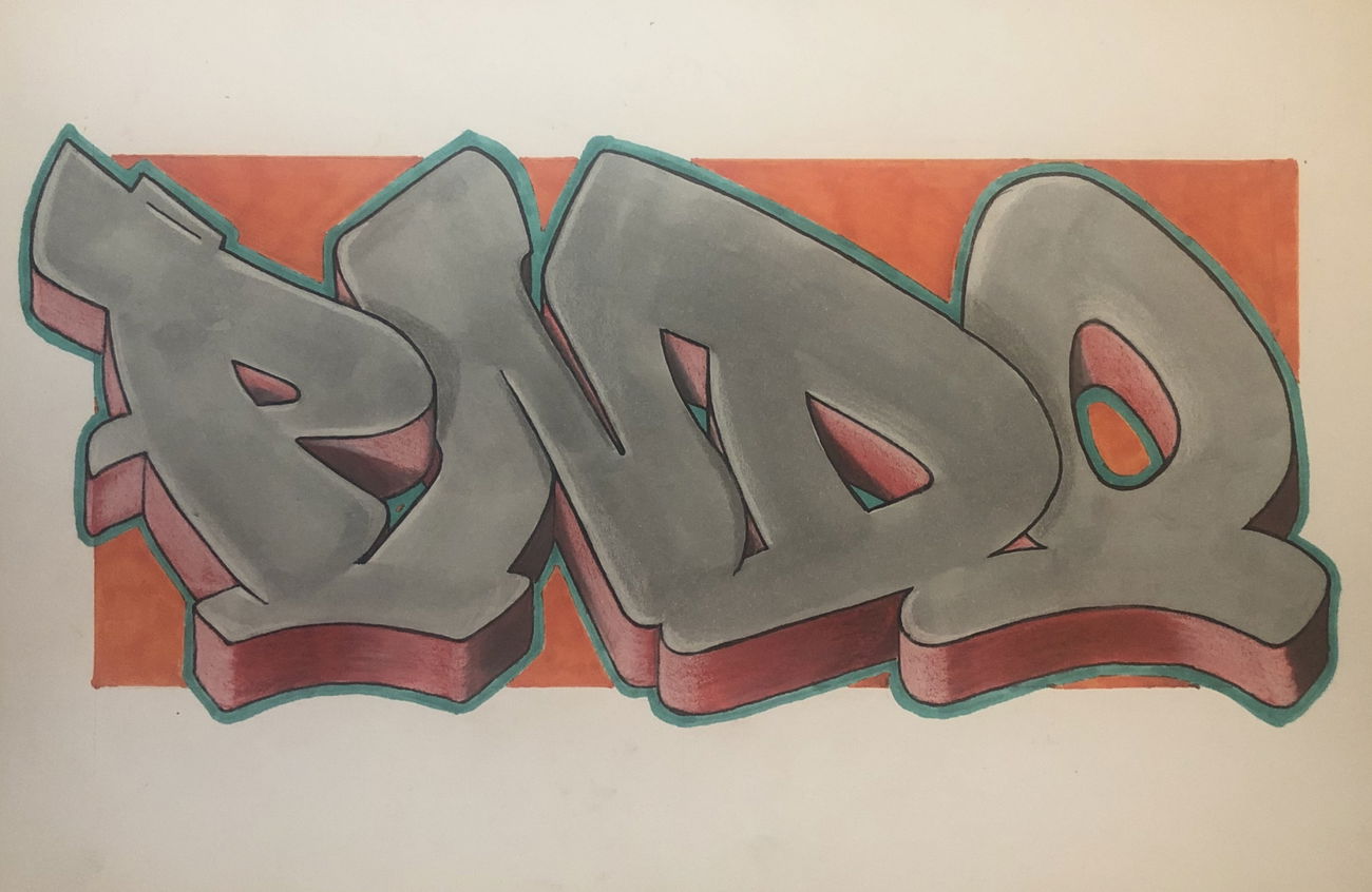 Graffiti Wall - Photo by giant - pndo, pendo, pendolino