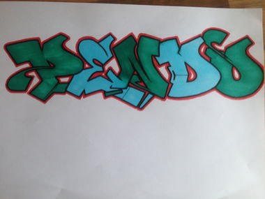 Graffiti Sketch - Photo by giant - pendo, graff, graffiti