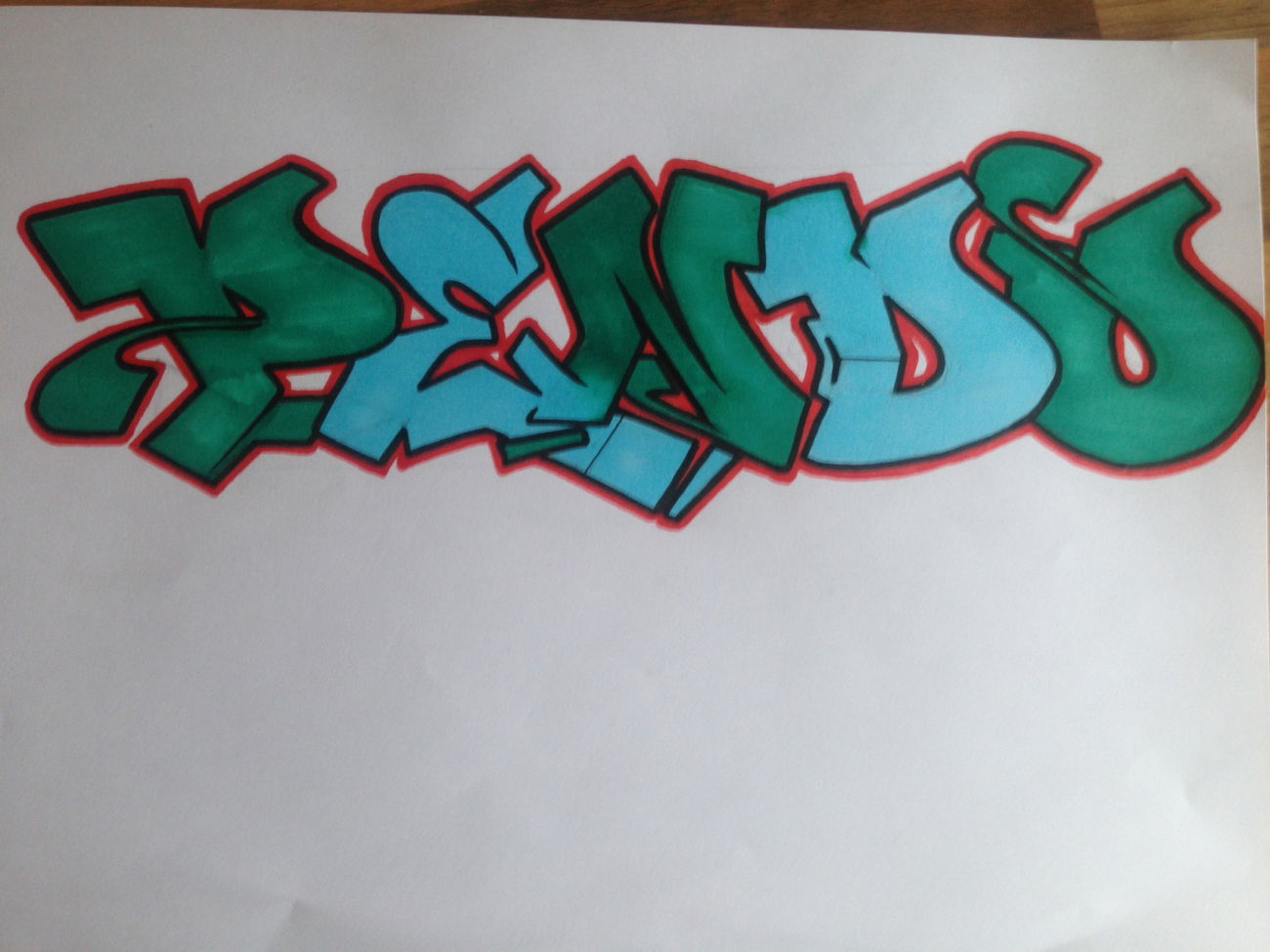 Graffiti Sketch - Photo by giant - pendo, graff, graffiti