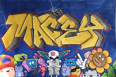 Graffiti Wall - Photo by giant - pendo, graff, graffiti