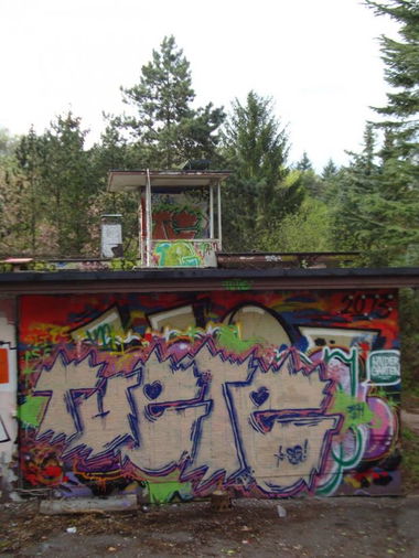 Graffiti Wall - Photo by gibmirdeineseele - tüte, tuete, bonn