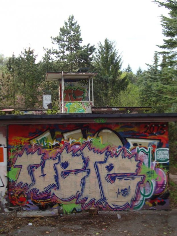 Graffiti Wall - Photo by gibmirdeineseele - tüte, tuete, bonn