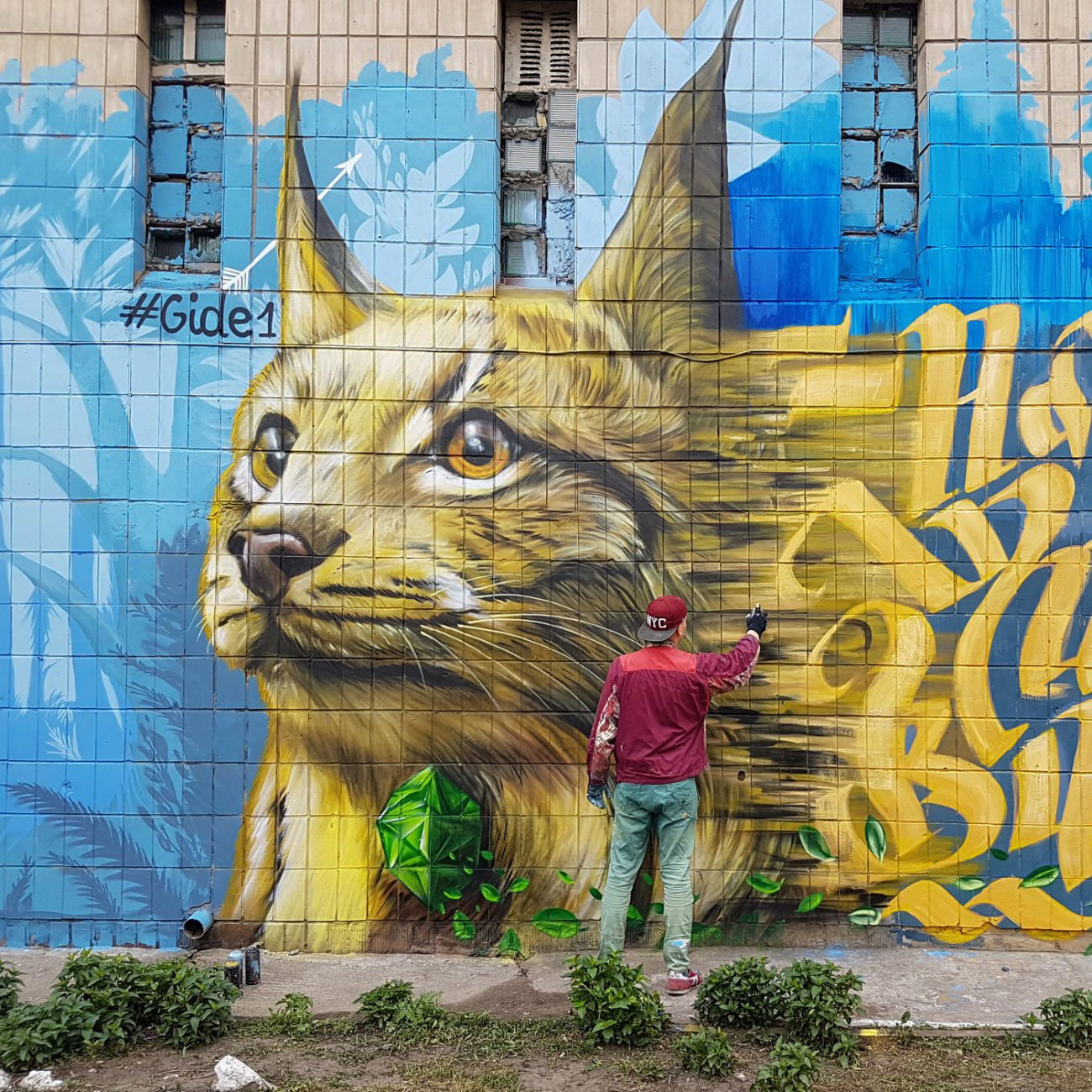 Graffiti Wall in Kyiv - Photo by gide1 - ukraine, киев, граффити (2018)