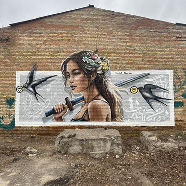 Graffiti Wall in Kyiv - Photo by gide1 - art, mural, graffiti