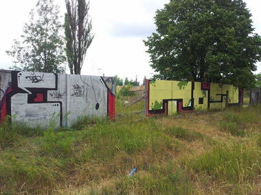 Graffiti Wall - Photo by gintonic - eo, crew, line