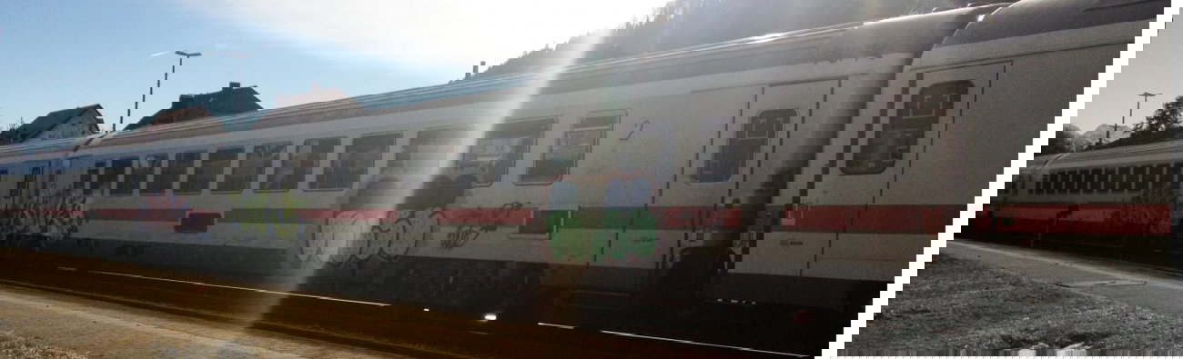 Graffiti Train - Photo by gisela88 - knete, keule, kiecher