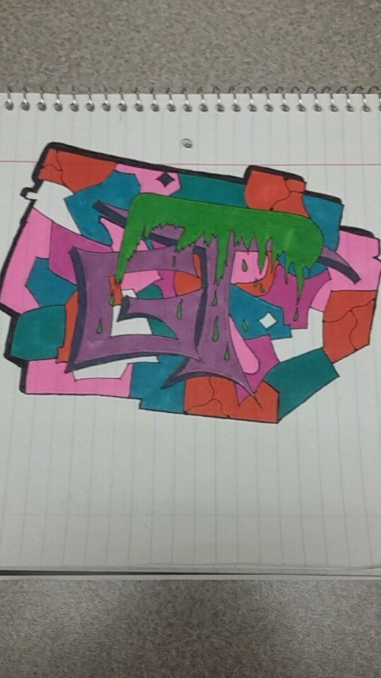 Graffiti Sketch - Photo by glok - Piece (2016)