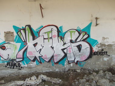 Graffiti Wall - Photo by goes1 - goes, niks, graffiti (2015)