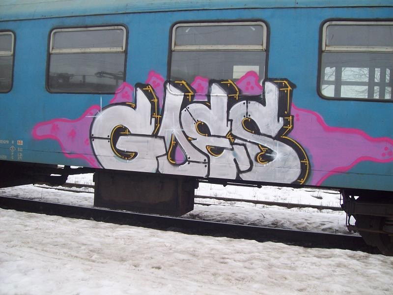 Graffiti Train - Photo by goes1 (2009)
