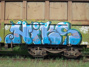 Graffiti Train - Photo by goes1 (2012)
