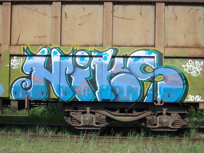 Graffiti Train - Photo by goes1 (2012)