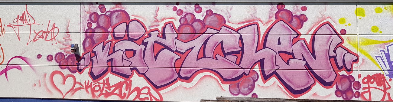 Graffiti Wall in Berlin - Photo by gome - cat, kätzchen, berlin (2017)