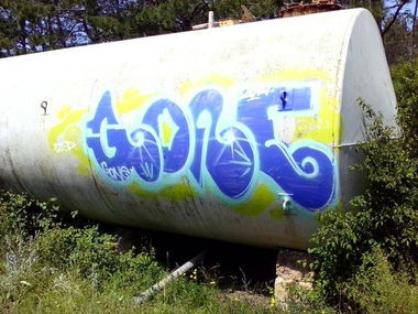 Graffiti Bombing - Photo by goneOne