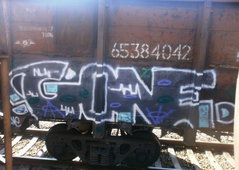 Graffiti Bombing - Photo by goneOne