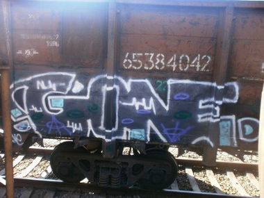 Graffiti Bombing - Photo by goneOne